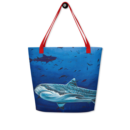 The Hunt Large Tote Bag