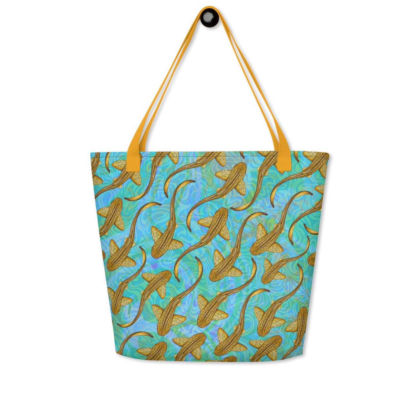 Leopard Shark Large Tote Bag