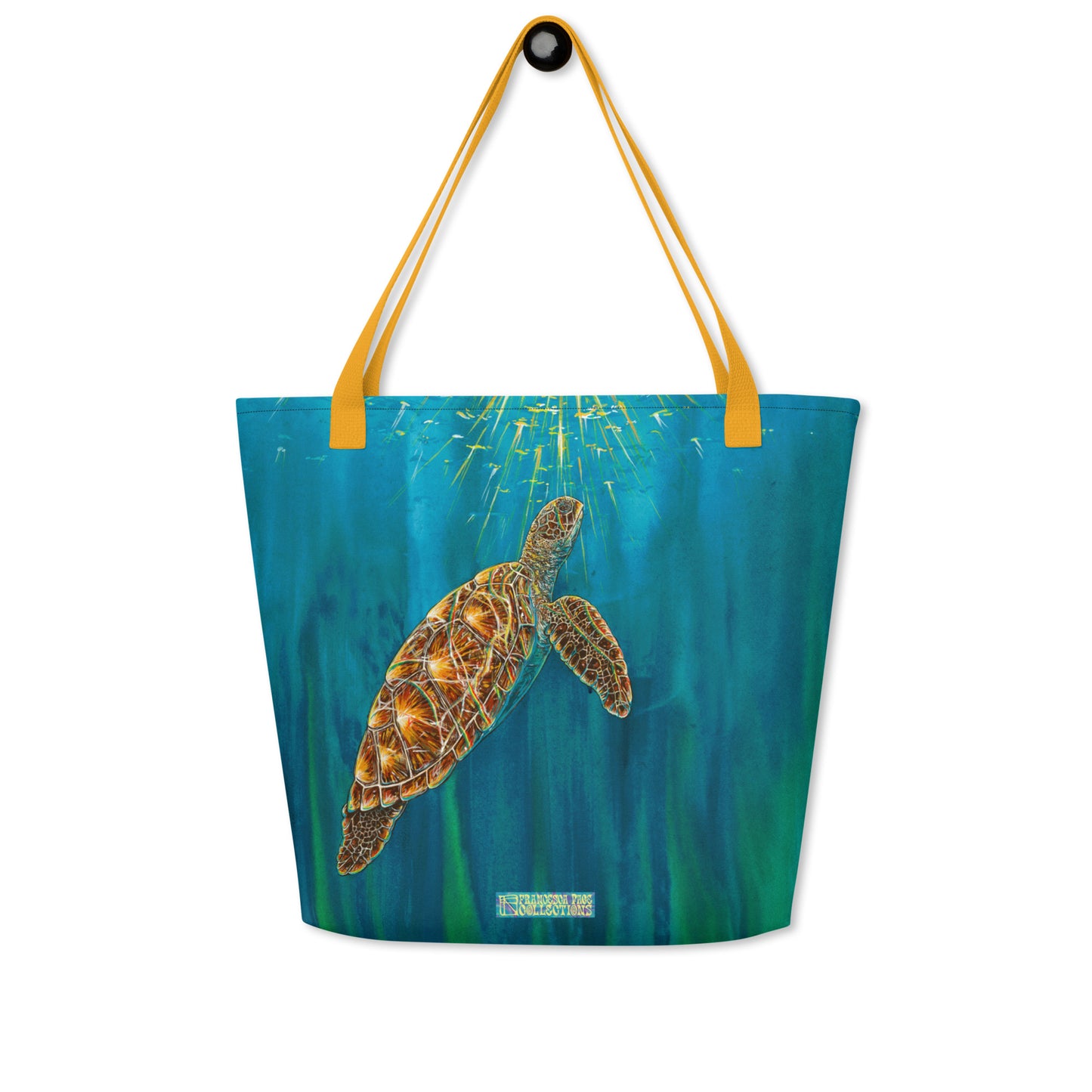 Breathe Large Tote Bag