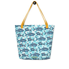 Load image into Gallery viewer, Great White Shark Large Tote Bag
