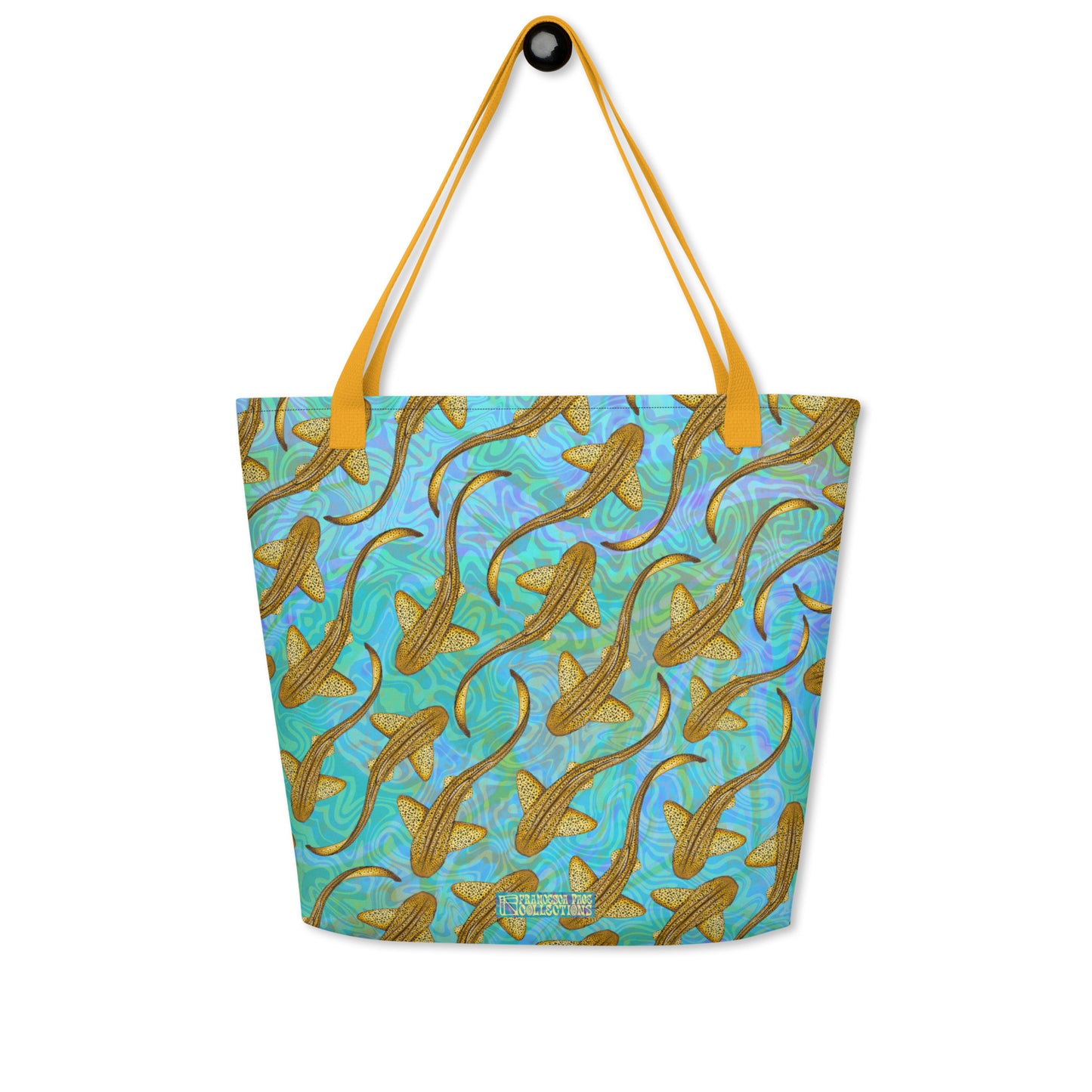 Leopard Shark Large Tote Bag