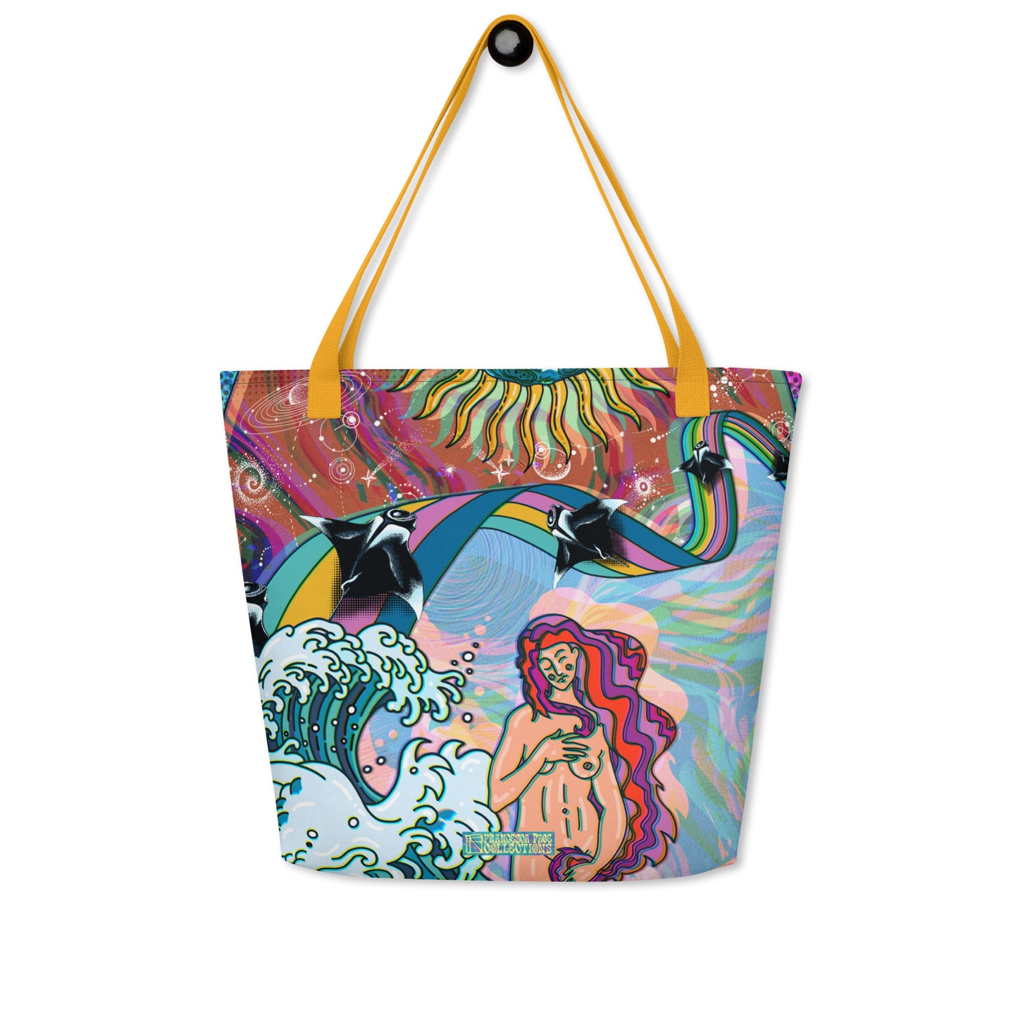 Water Woman Large Tote Bag