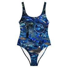 Load image into Gallery viewer, Space Shark Swimsuit
