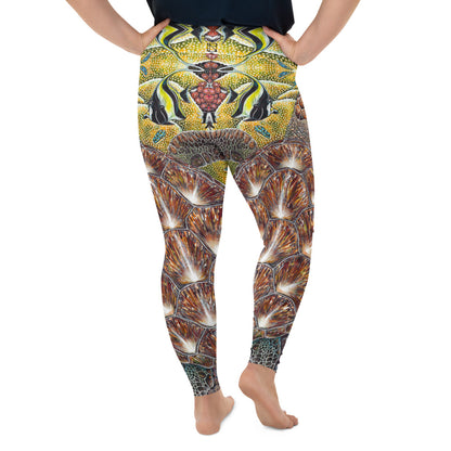 Rainbow City Curve Yoga Leggings