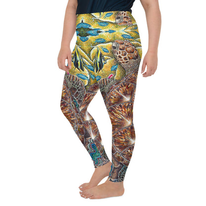 Rainbow City Curve Yoga Leggings