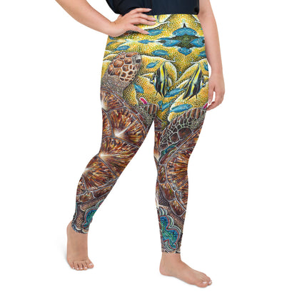 Rainbow City Curve Yoga Leggings