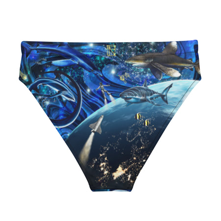 Space Shark Eco Bikini Bottom