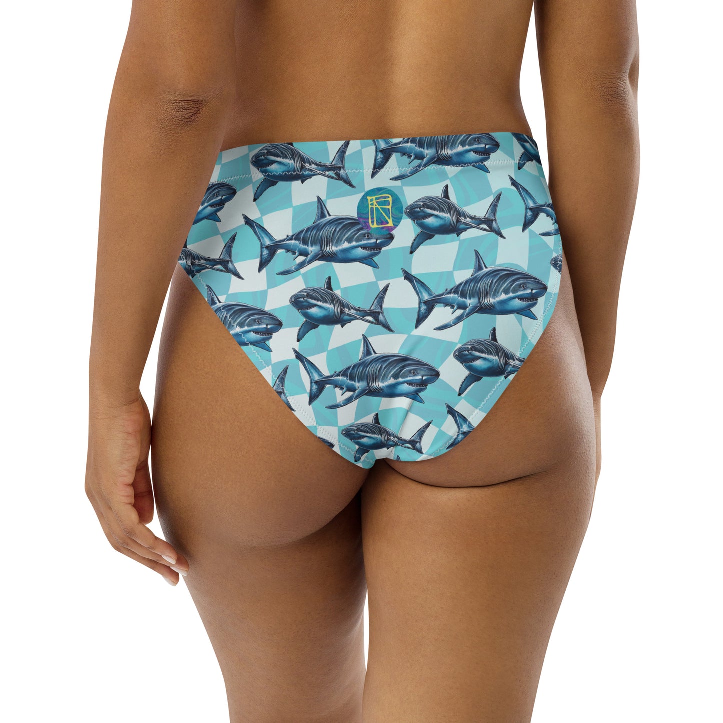 Great White Shark Eco Bikini Bottom