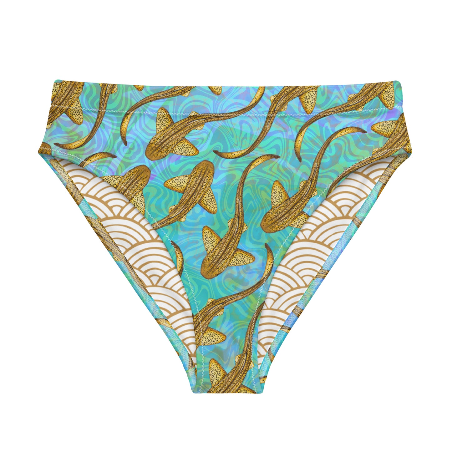 Leopard Shark Eco Bikini Bottom