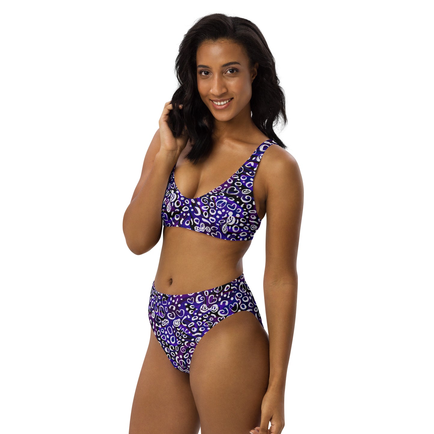 Purple Rayz Eco Bikini Set