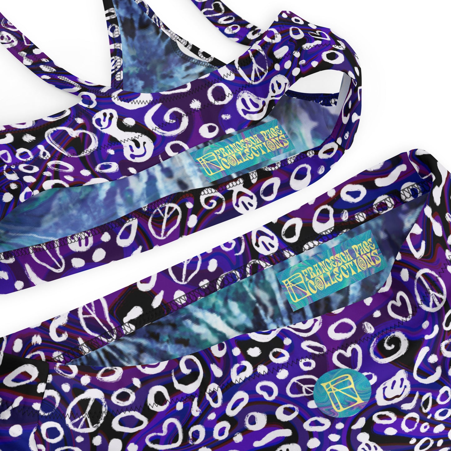 Purple Rayz Eco Bikini Set