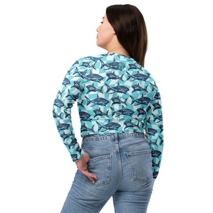 Great White Shark Eco Swim Long-Sleeve Top