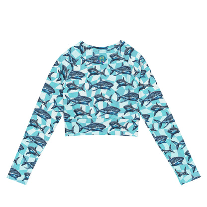 Great White Shark Eco Swim Long-Sleeve Top