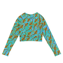 Load image into Gallery viewer, Leopard Shark Eco Swim Long-Sleeve Top
