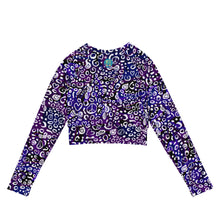 Load image into Gallery viewer, Purple Rayz Eco Swim Long-Sleeve Top
