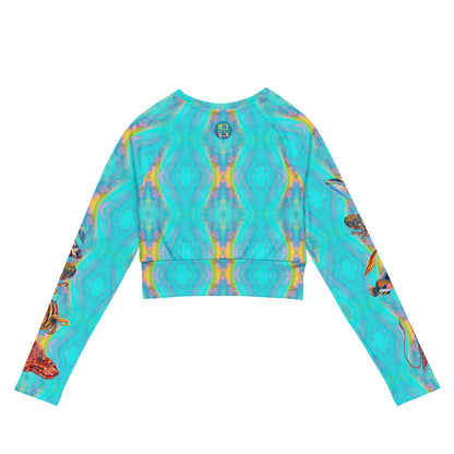 Cephalopod Magic Eco Swim Long-Sleeve Top