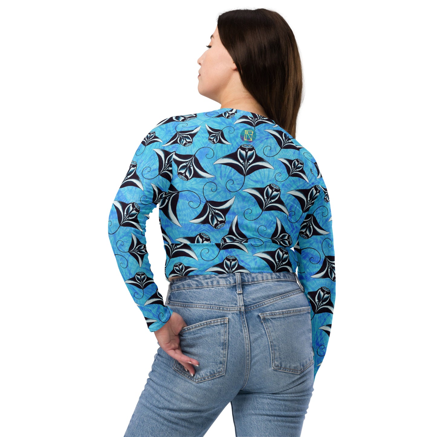 Manta Ray Eco Swim Long-Sleeve Top