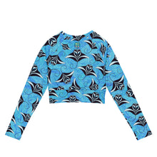 Load image into Gallery viewer, Manta Ray Eco Swim Long-Sleeve Top
