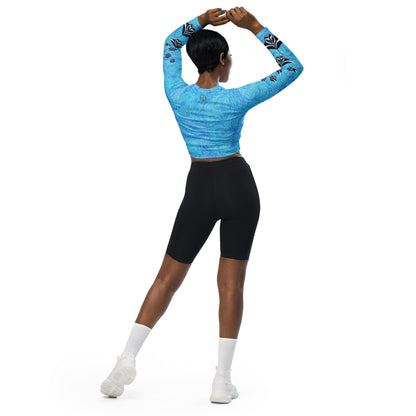 Manta Ray Magic Eco Swim Long-Sleeve Top