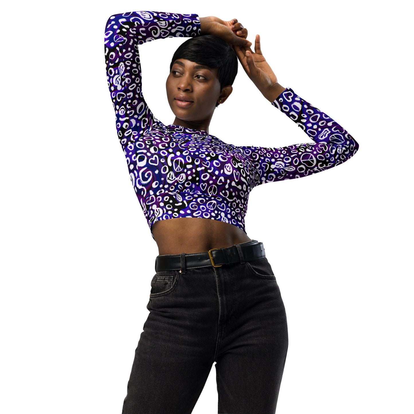 Purple Rayz Eco Swim Long-Sleeve Top