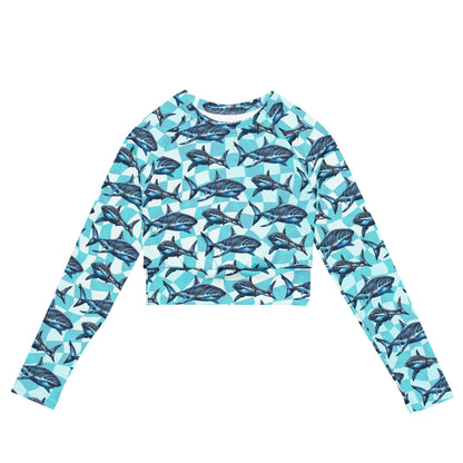 Great White Shark Eco Swim Long-Sleeve Top