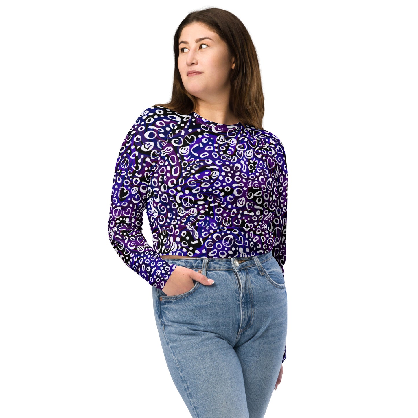 Purple Rayz Eco Swim Long-Sleeve Top