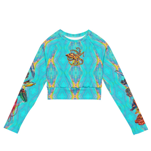 Cephalopod Magic Eco Swim Long-Sleeve Top