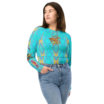 Cephalopod Magic Eco Swim Long-Sleeve Top