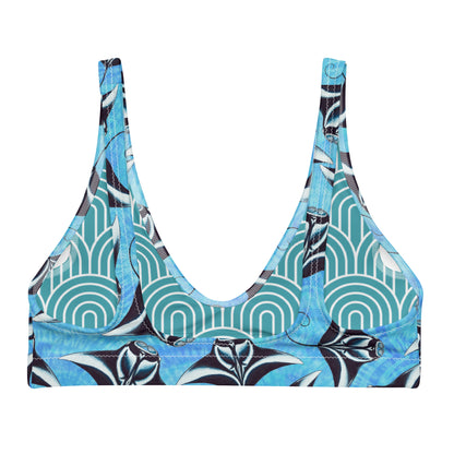 Manta Ray Eco Bikini Top