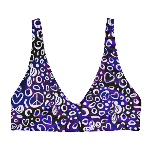 Purple Rayz Eco Bikini Top