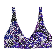 Load image into Gallery viewer, Purple Rayz Eco Bikini Top

