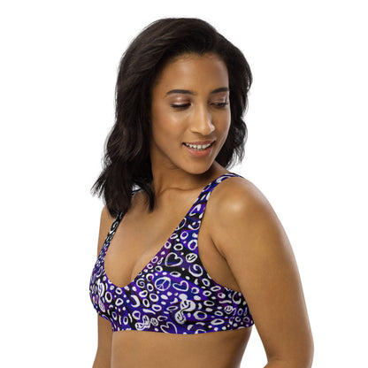 Purple Rayz Eco Bikini Top