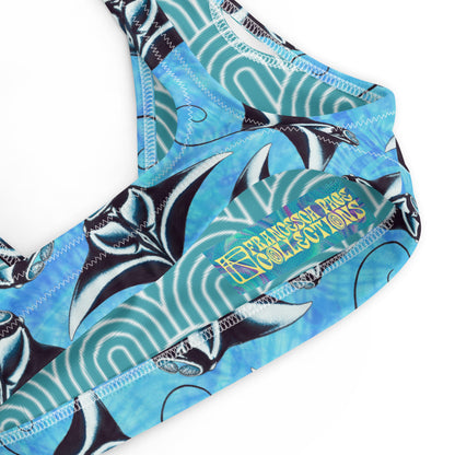 Manta Ray Eco Bikini Top