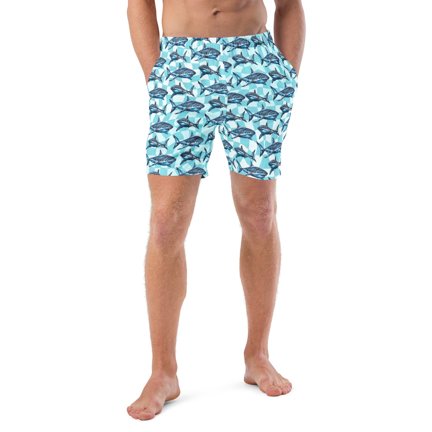 Great White Shark Eco Swim Trunks