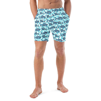 Great White Shark Eco Swim Trunks