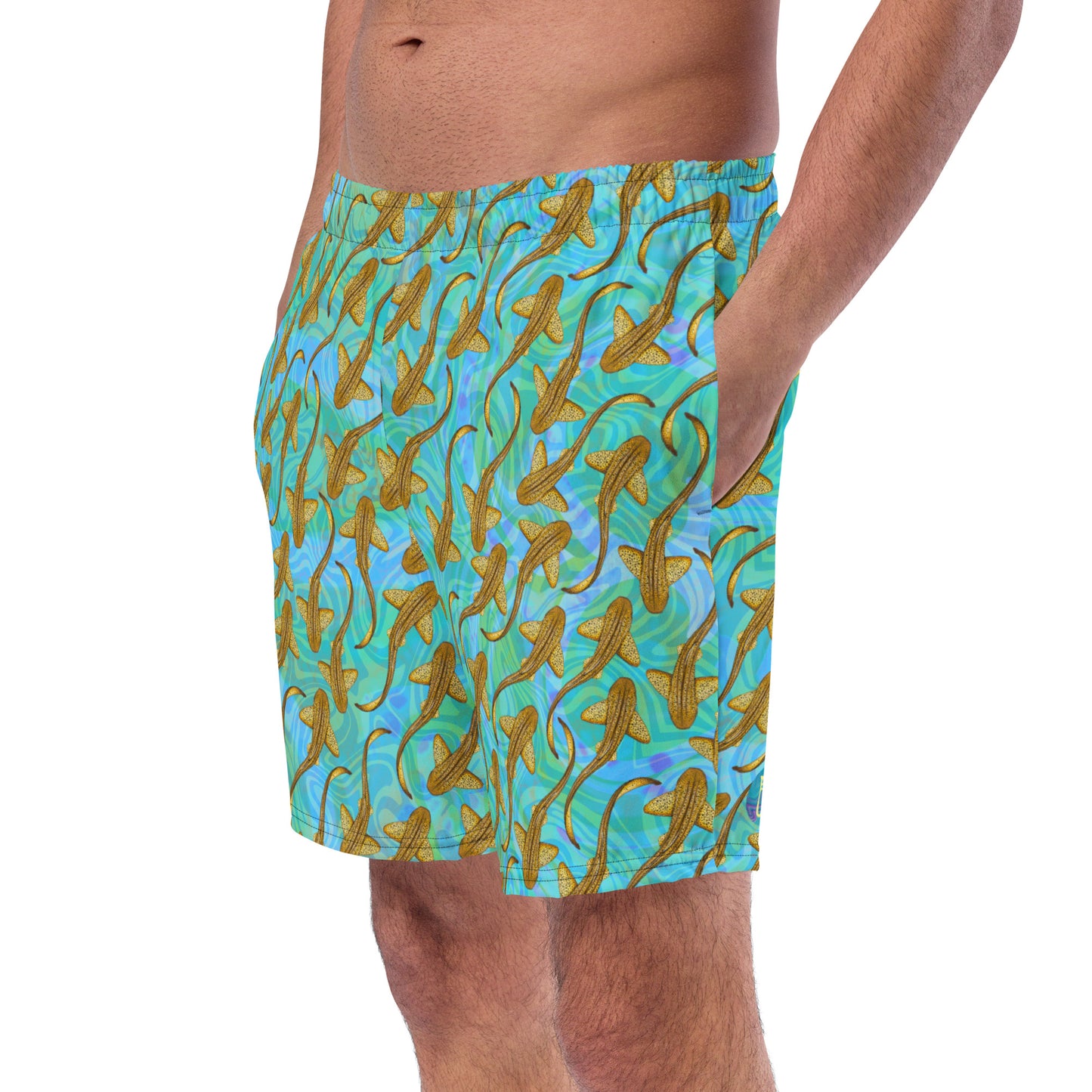 Leopard Shark Eco Swim Trunks