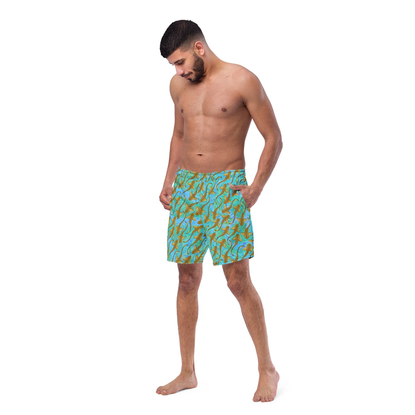 Leopard Shark Eco Swim Trunks