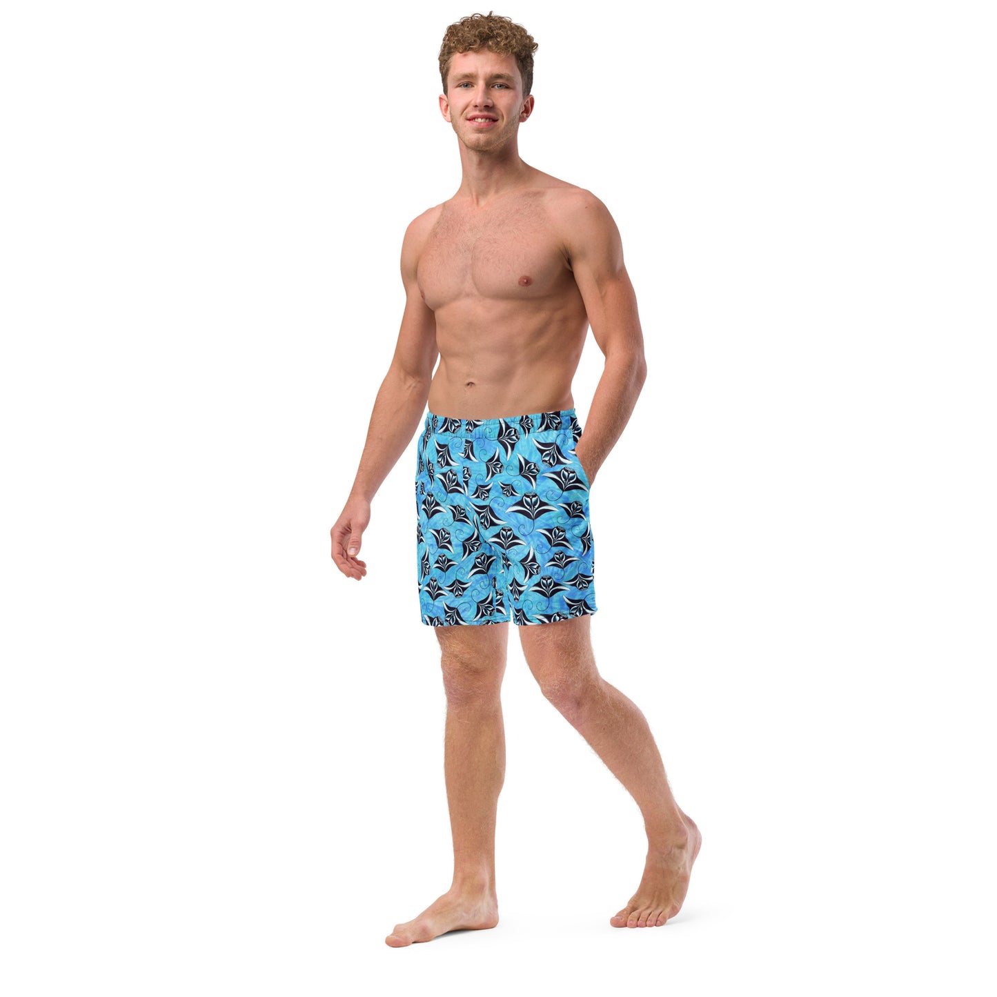 Manta Ray Eco Swim Trunks