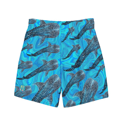 Groovy Whale Shark Eco Swim Trunks