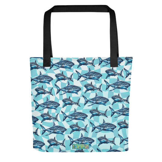 Great White Shark Small Tote Bag