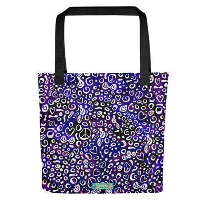 Purple Rayz Small Tote Bag