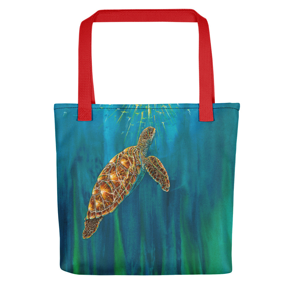 Breathe Small Tote Bag