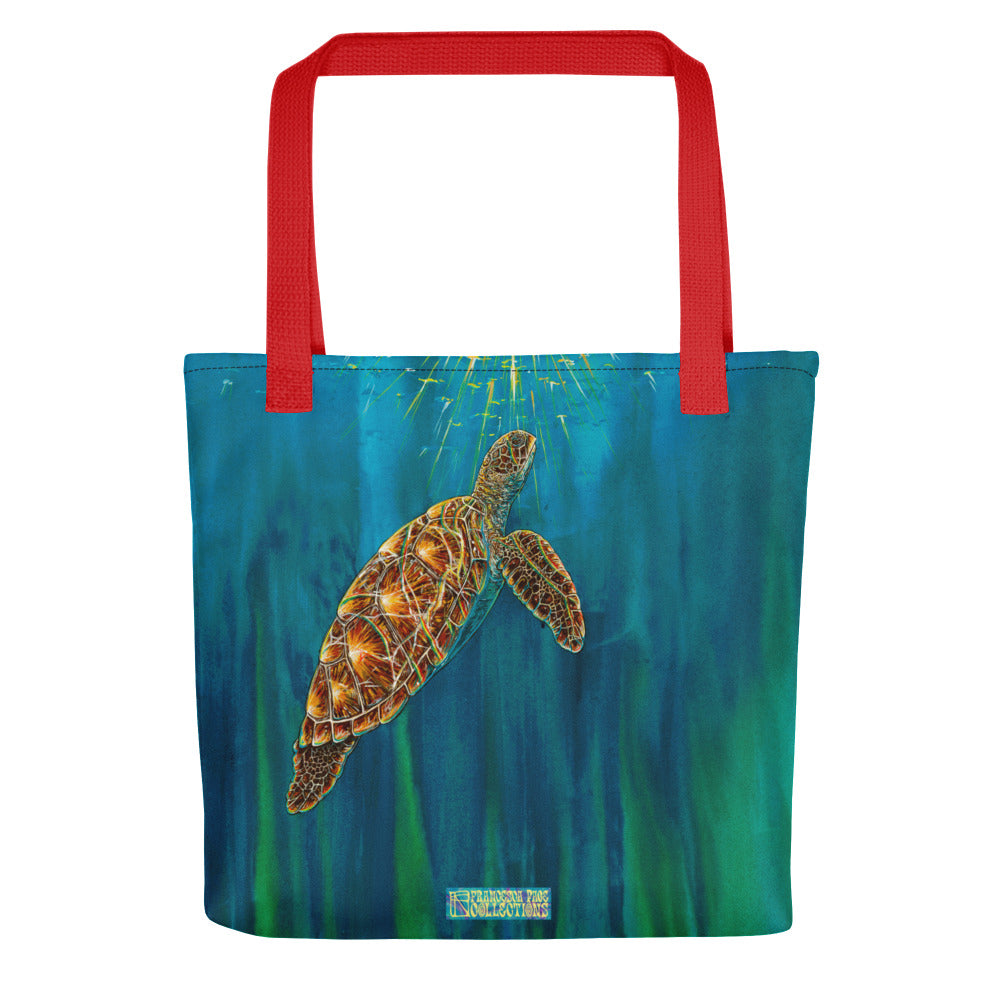 Breathe Small Tote Bag