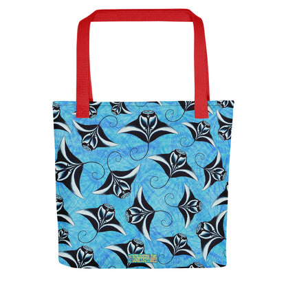 Manta Ray Small Tote Bag