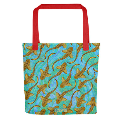 Leopard Shark Small Tote Bag