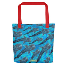 Load image into Gallery viewer, Groovy Whale Shark Tote bag
