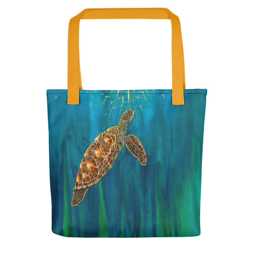 Breathe Small Tote Bag