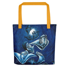 Load image into Gallery viewer, Midnight belly dancers Tote bag
