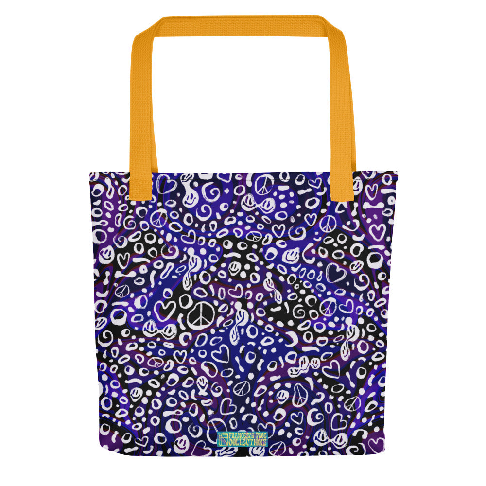 Purple Rayz Small Tote Bag