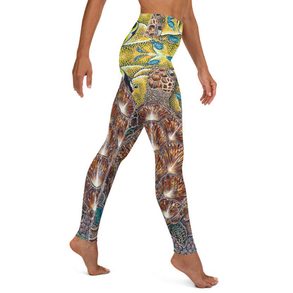 Rainbow City Yoga Leggings